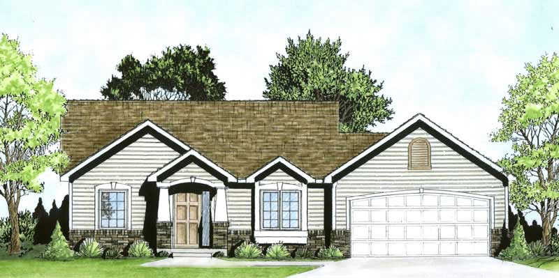 Main image for house plan # 16491