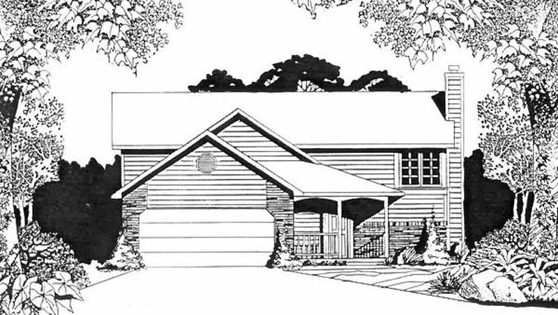 Main image for house plan # 16501