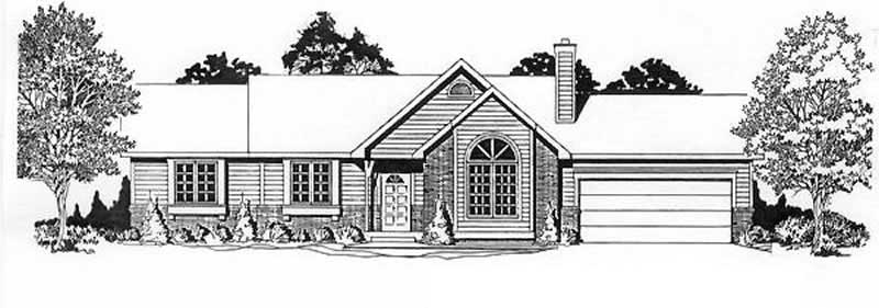 Main image for house plan # 16515