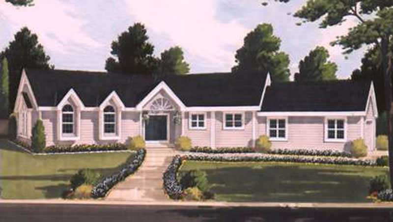 Main image for house plan # 9810