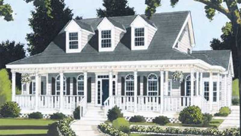 Main image for house plan # 9825