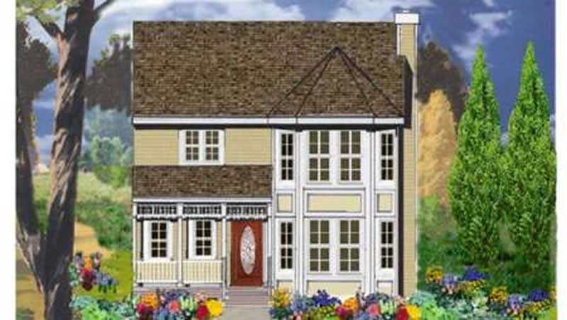 Main image for house plan # 9853
