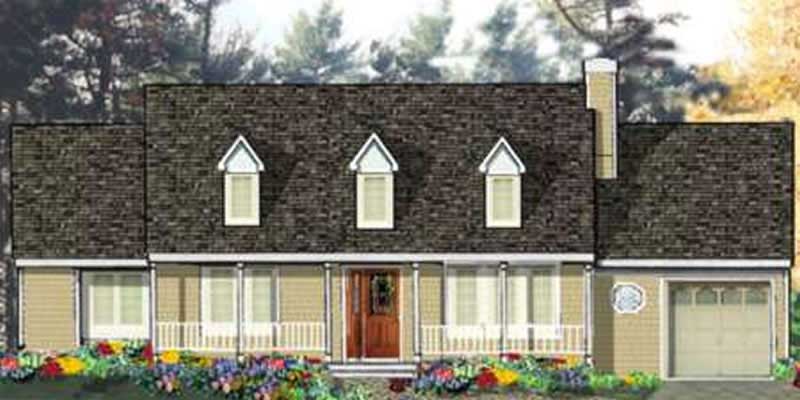 Main image for house plan # 9773