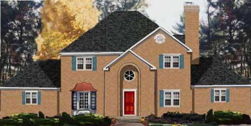 Main image for house plan # 9929