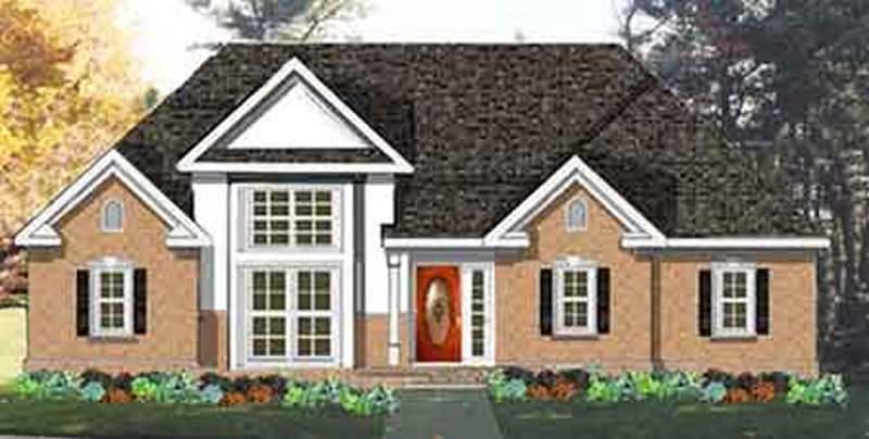 Main image for house plan # 9885