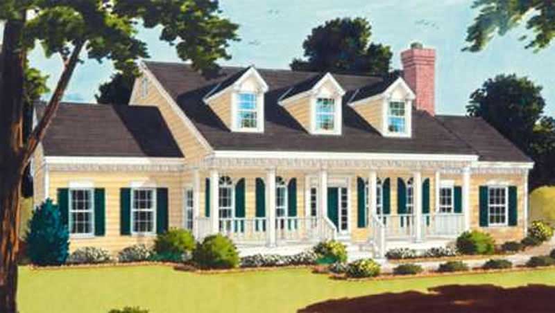 Main image for house plan # 9817