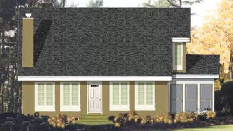 Main image for house plan # 9902
