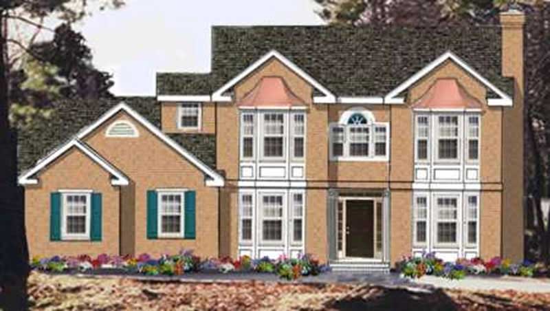 Main image for house plan # 9815