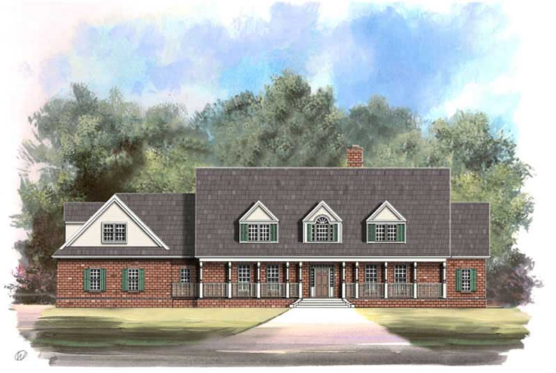 Main image for house plan # 16067