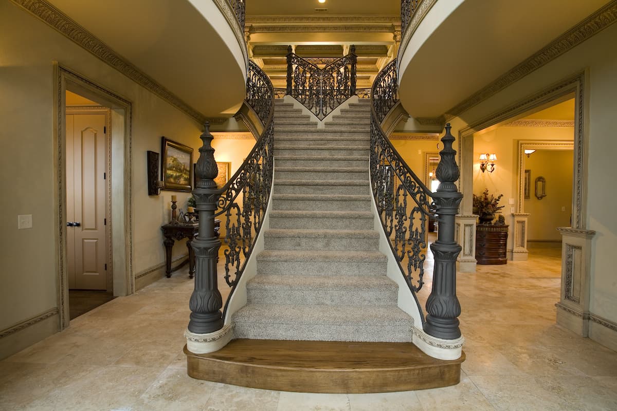 Entry Hall: Staircase of this 5-Bedroom,5083 Sq Ft Plan -106-1063