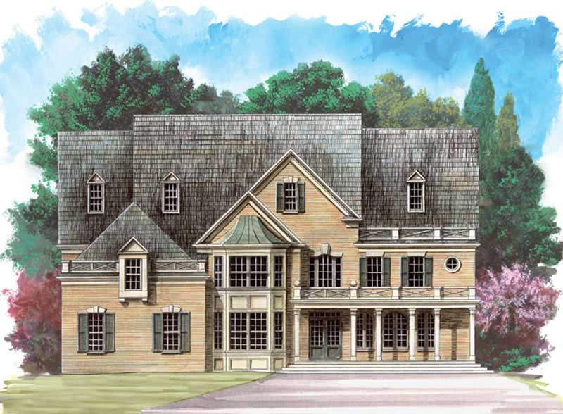 Main image for house plan # 16122