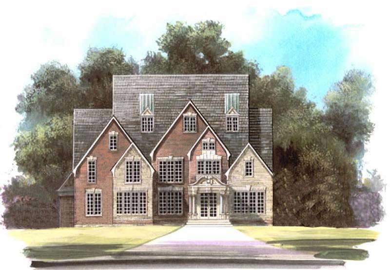 Main image for European house plan # 16035