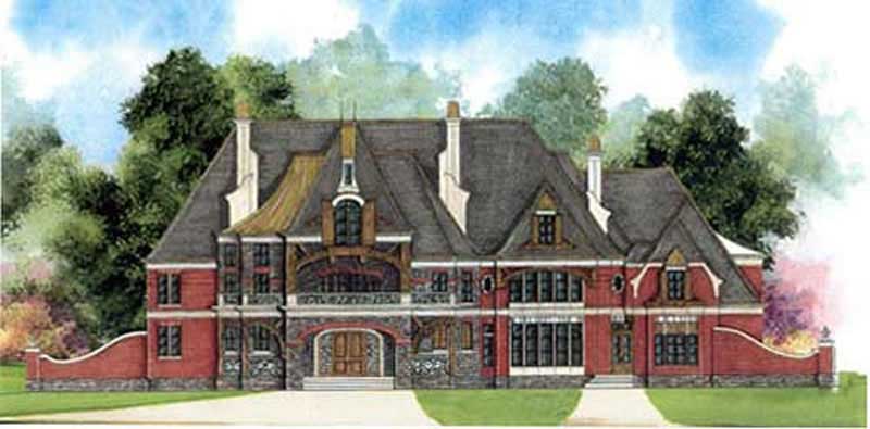 Main image for house plan # 17700