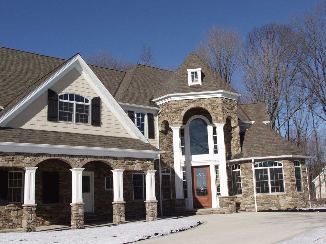 Front Door of this 5-Bedroom,4765 Sq Ft Plan -4765