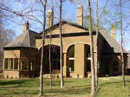 Home Plan Rear Elevation of this 5-Bedroom,7830 Sq Ft Plan -106-1149