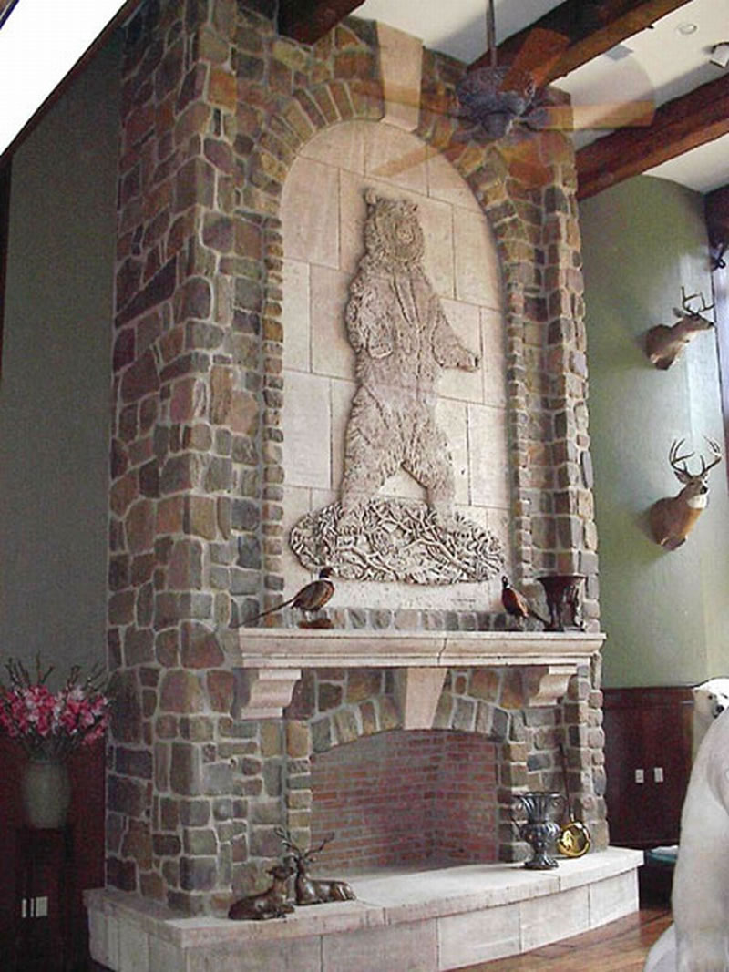FIREPLACE DETAIL of this 3-Bedroom,6431 Sq Ft Plan -6431