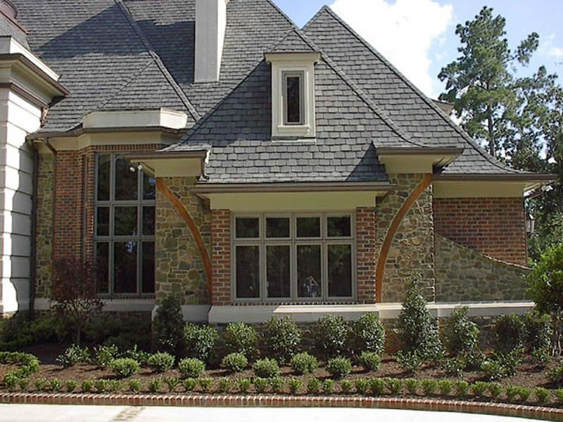 EXTERIOR DETAIL of this 3-Bedroom,6431 Sq Ft Plan -6431
