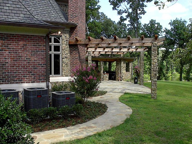 REAR TERRACE of this 3-Bedroom,6431 Sq Ft Plan -6431