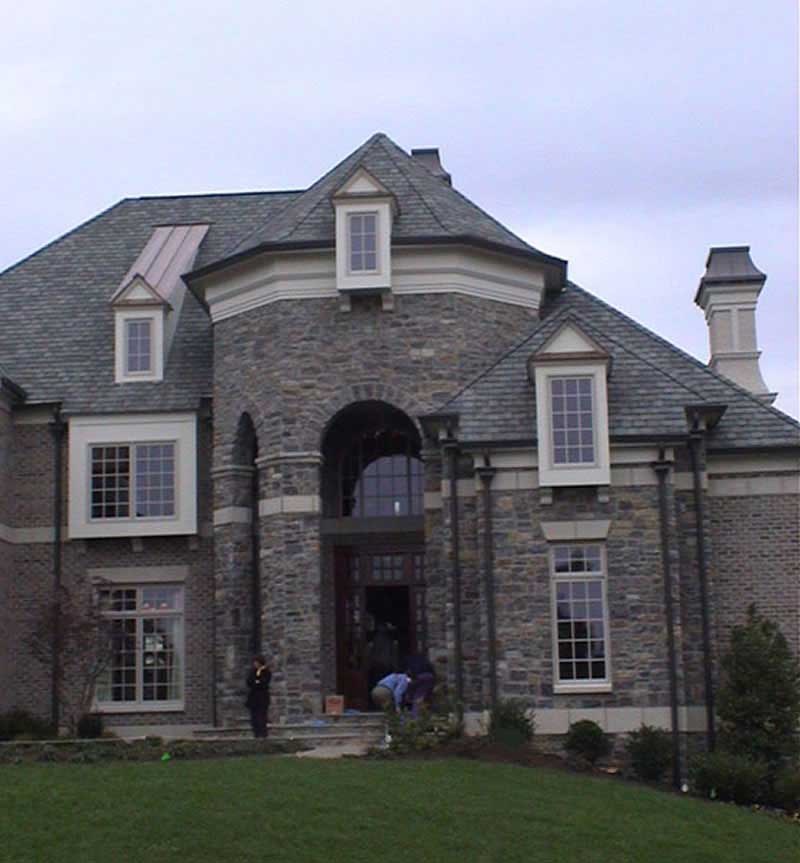 Front Door of this 4-Bedroom,4041 Sq Ft Plan -106-1167