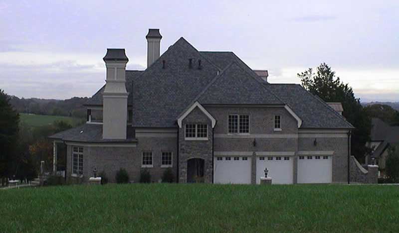 Side View of this 4-Bedroom,4041 Sq Ft Plan -106-1167