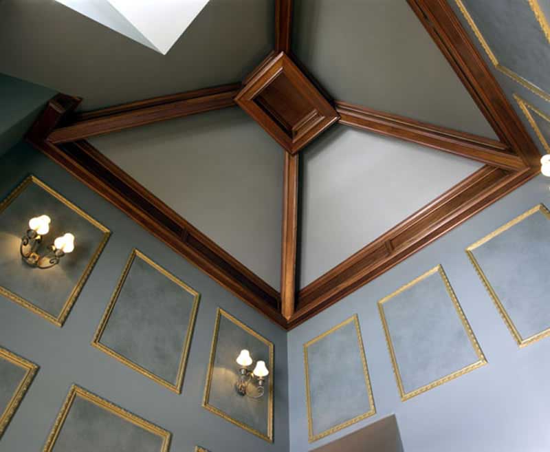 Ceiling in Library of this 4-Bedroom,4041 Sq Ft Plan -106-1167