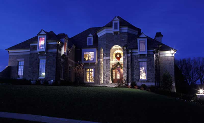 Home at Night of this 4-Bedroom,4041 Sq Ft Plan -106-1167