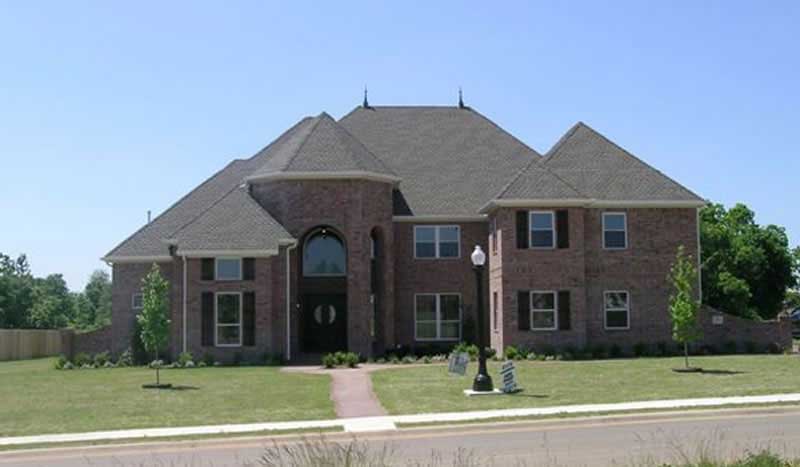 Front View of this 4-Bedroom,4041 Sq Ft Plan -106-1167