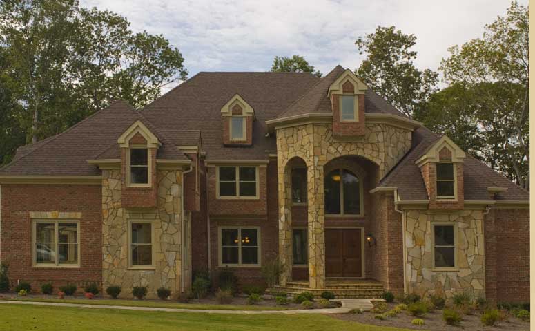 Front View of this 4-Bedroom,4041 Sq Ft Plan -106-1167