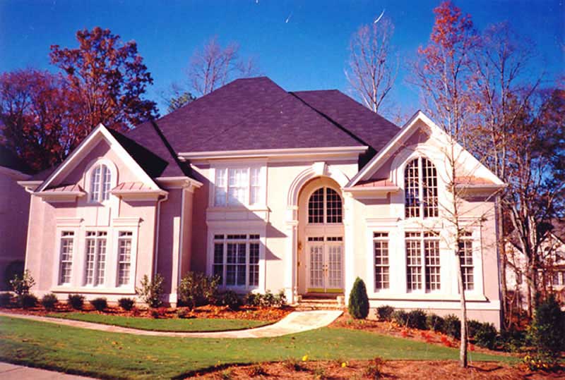 Photo of French Country home (ThePlanCollection: House Plan #106-1168)