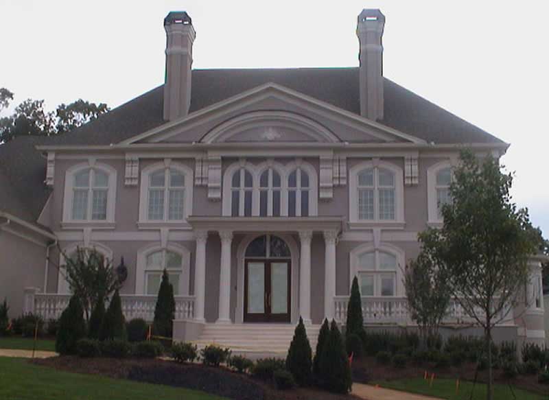 Front View of this 5-Bedroom,5691 Sq Ft Plan -106-1185