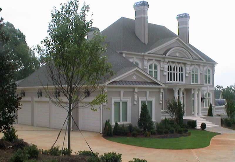 Left Side View of this 5-Bedroom,5691 Sq Ft Plan -106-1185