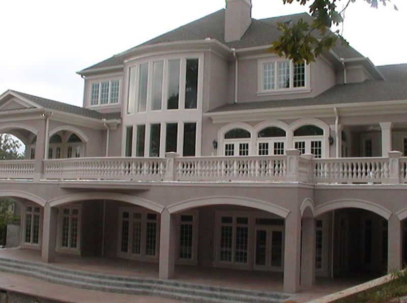 Rear View of this 5-Bedroom,5691 Sq Ft Plan -106-1185