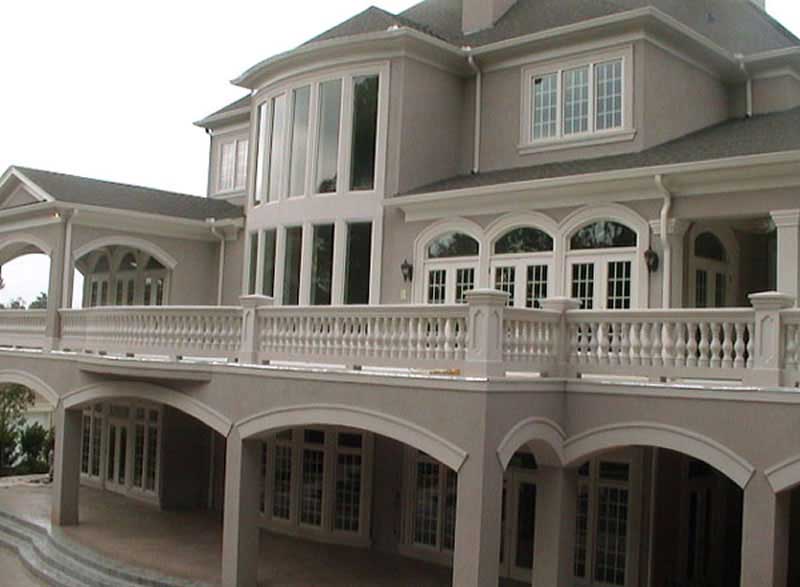 Rear View of this 5-Bedroom,5691 Sq Ft Plan -106-1185