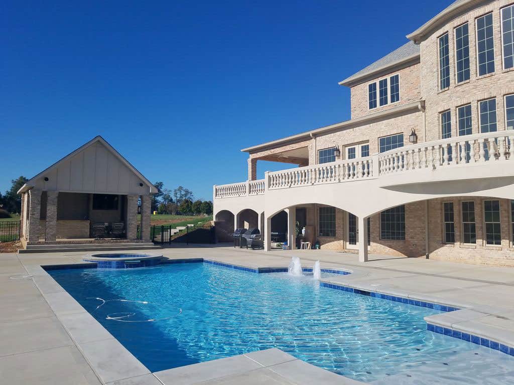Rear View of this 5-Bedroom,5691 Sq Ft Plan -106-1185