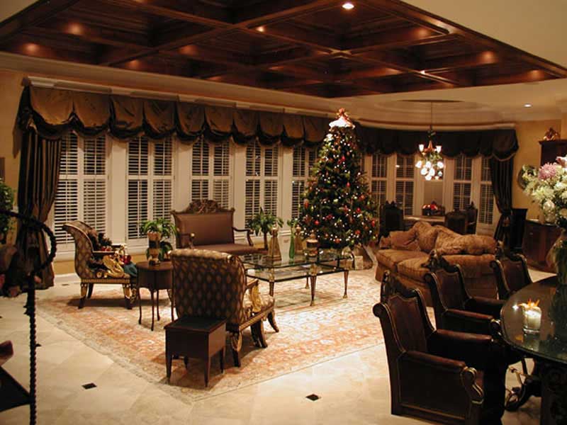 Family Room of this 6-Bedroom,8210 Sq Ft Plan -8210