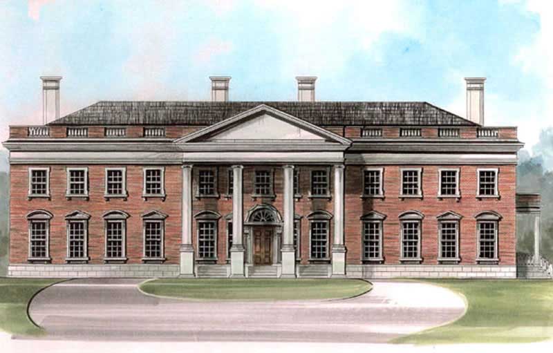 EXTERIOR PHOTO of this 6-Bedroom,8210 Sq Ft Plan -8210