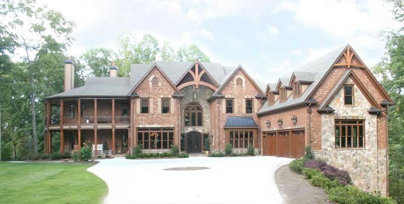 Home Exterior Photograph of this 4-Bedroom,5745 Sq Ft Plan -5745
