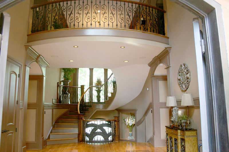 Home Interior Photograph Foyer of this 4-Bedroom,5745 Sq Ft Plan -5745