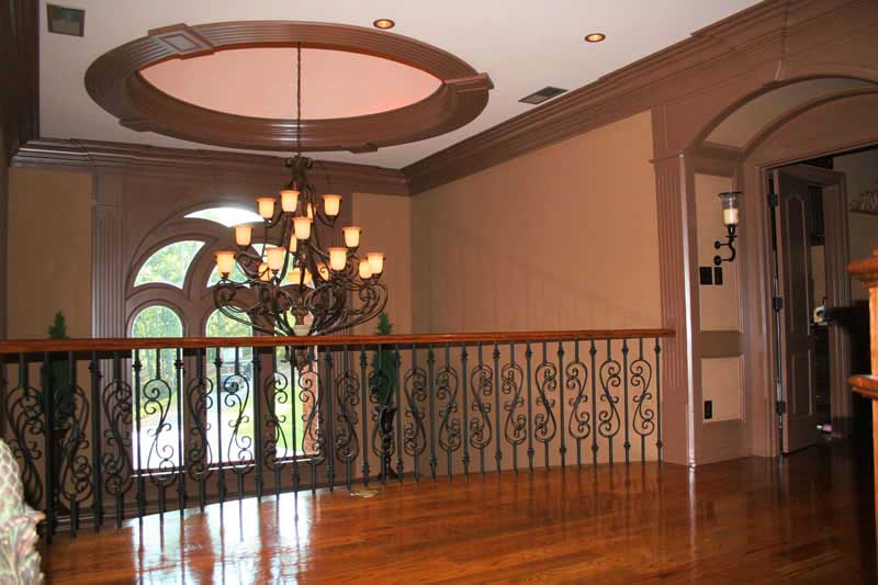 Home Interior Photograph Balcony of this 4-Bedroom,5745 Sq Ft Plan -5745