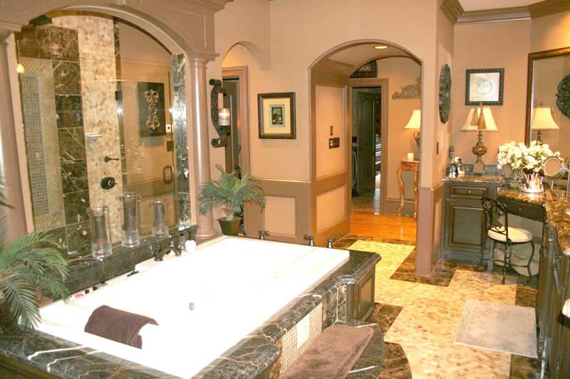 Home Interior Photograph Master Bathroom of this 4-Bedroom,5745 Sq Ft Plan -5745