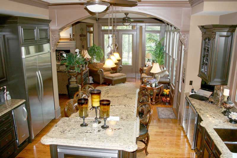 Home Interior Photograph Morning Room of this 4-Bedroom,5745 Sq Ft Plan -5745