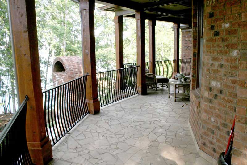 Home Interior Photograph Terrace of this 4-Bedroom,5745 Sq Ft Plan -5745
