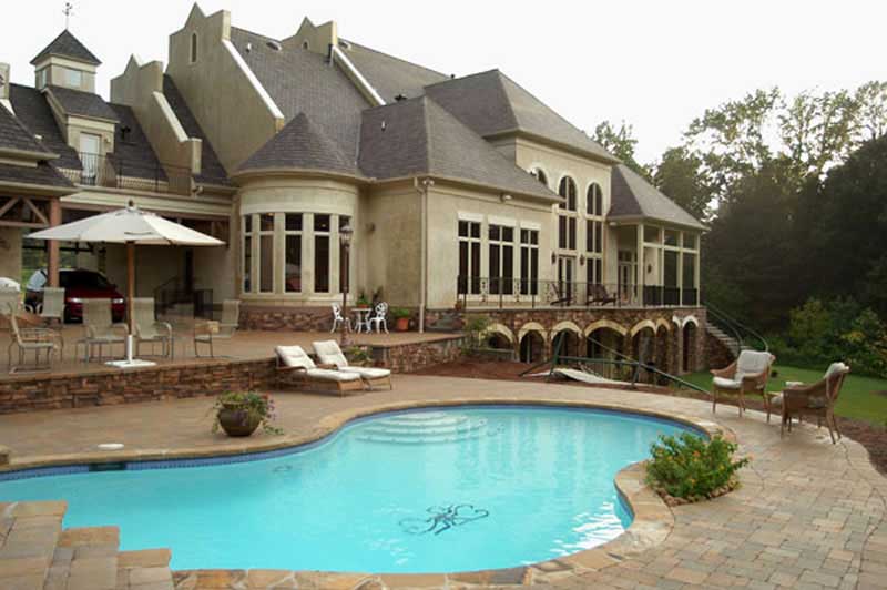 EXTERIOR PHOTO of this 5-Bedroom,6079 Sq Ft Plan -6079