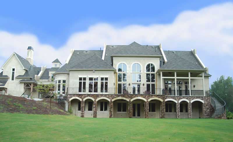 EXTERIOR PHOTO of this 5-Bedroom,6079 Sq Ft Plan -6079