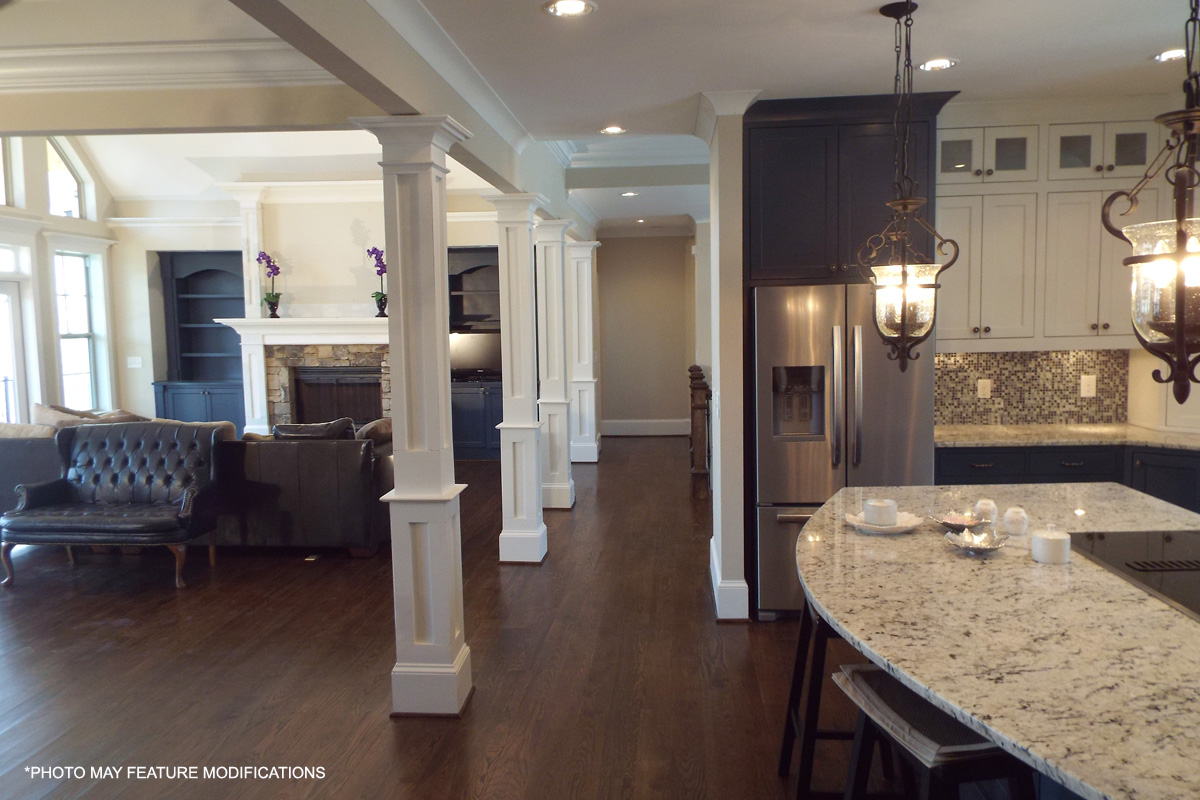 Living Room of this 3-Bedroom,2499 Sq Ft Plan -2499