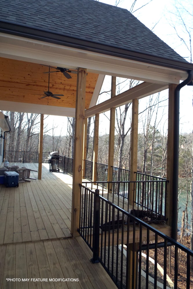 Deck of this 3-Bedroom,2499 Sq Ft Plan -2499