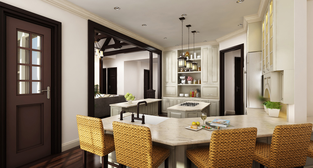 Kitchen of this 3-Bedroom, 2430 Sq Ft Plan - 106-1281