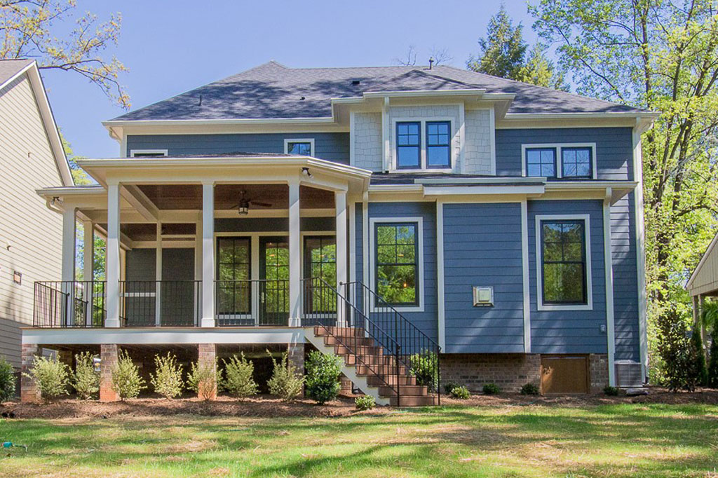 Rear View of this 4-Bedroom,2995 Sq Ft Plan -2995
