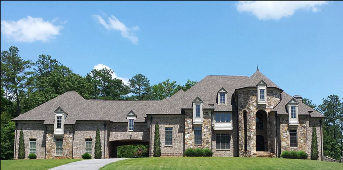 Front View of this 4-Bedroom,3302 Sq Ft Plan -106-1292