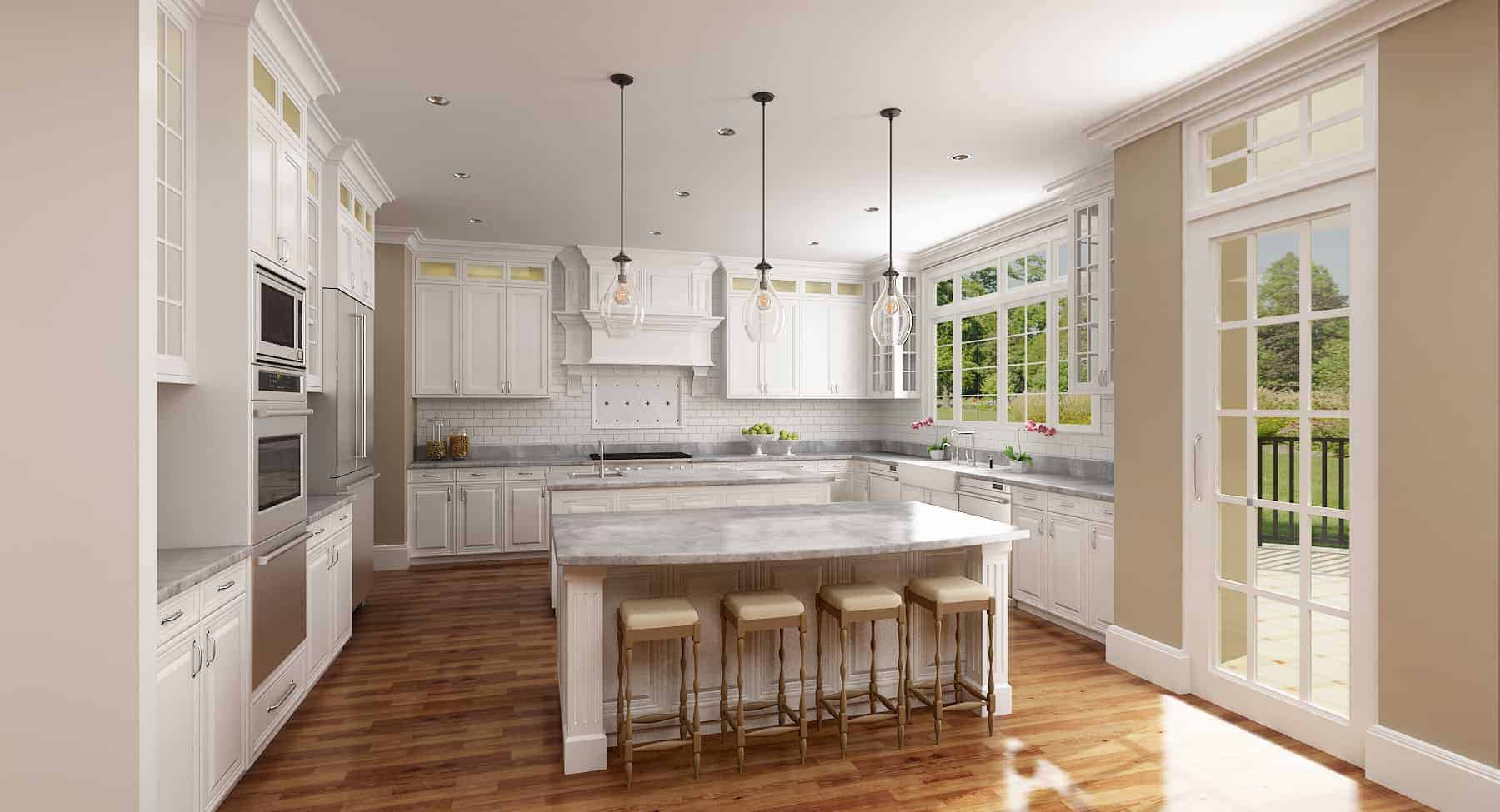 Kitchen of this 4-Bedroom, 3125 Sq Ft Plan - 106-1323